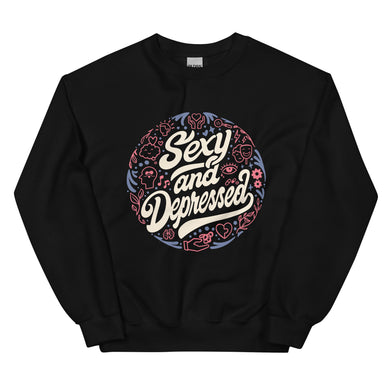 S.A.D. (Limited Edition - Red/Purple) - Unisex Crewneck