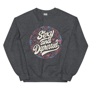 S.A.D. (Limited Edition - Red/Purple) - Unisex Crewneck