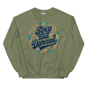 S.A.D. (Limited Edition - Blue/Gold) - Unisex Crewneck