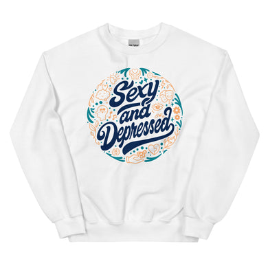 S.A.D. (Limited Edition - Blue/Gold) - Unisex Crewneck