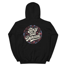 Cargar imagen en el visor de la galería, S.A.D. (Limited Edition - Red/Purple) - Unisex Hoodie