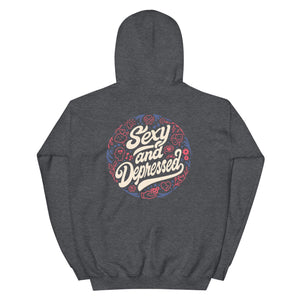 S.A.D. (Limited Edition - Red/Purple) - Unisex Hoodie