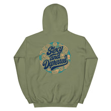 Cargar imagen en el visor de la galería, S.A.D. (Limited Edition - Blue/Gold) - Unisex Hoodie