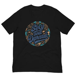 S.A.D. (Limited Edition - Blue/Gold) - Unisex T-Shirt